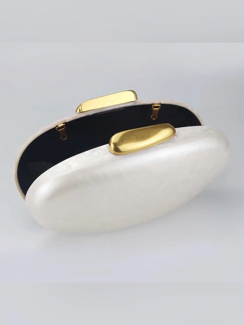 DEBIMY Acrylic Marble Evening Clutch
